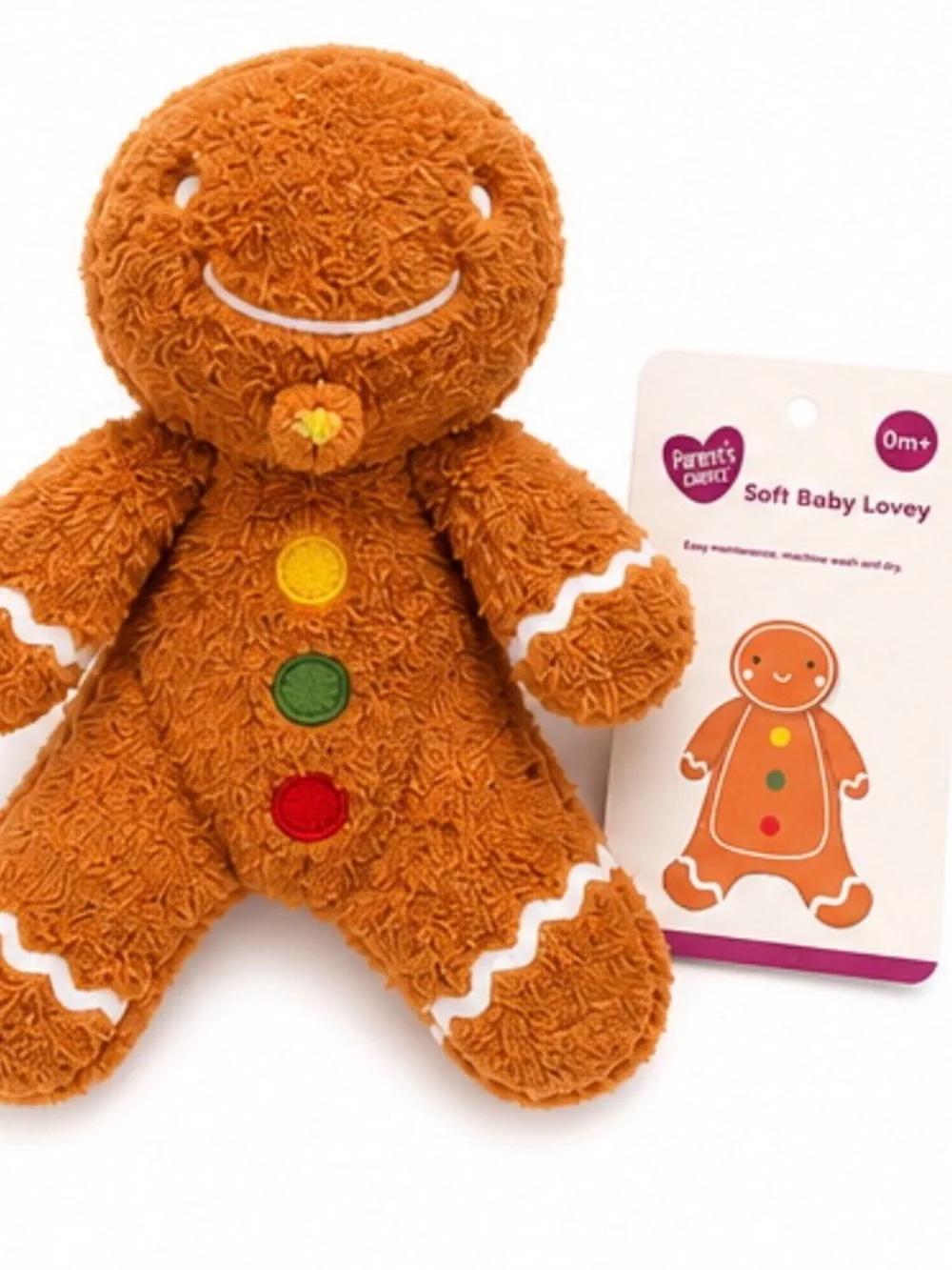 NWT Heritage Gingerbread Baby Blanket & Plush Doll Set | Christmas Holiday Gift